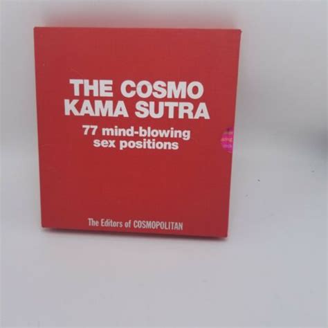 The Cosmo Kama Sutra 77 Mind Blowing Sex Positions Hardcover With Slip