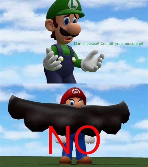 Moustache Super Mario Memes Mario Funny Mario Memes