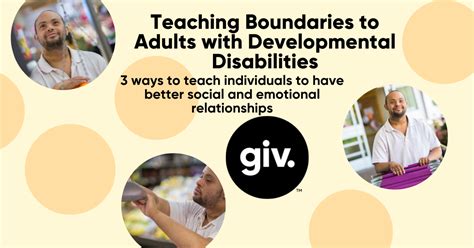 Teaching Boundaries To Adults With Developmental Disabilities Blog