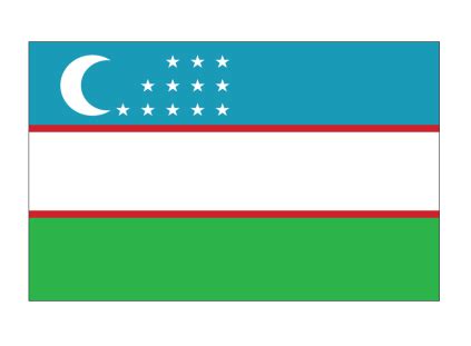 Uzbekistan Flag