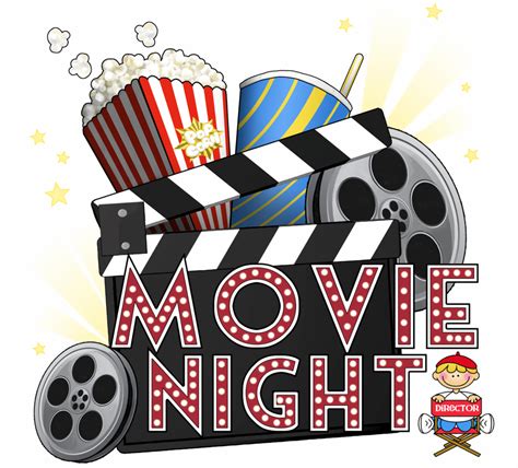 Youth Movie Night Clipart