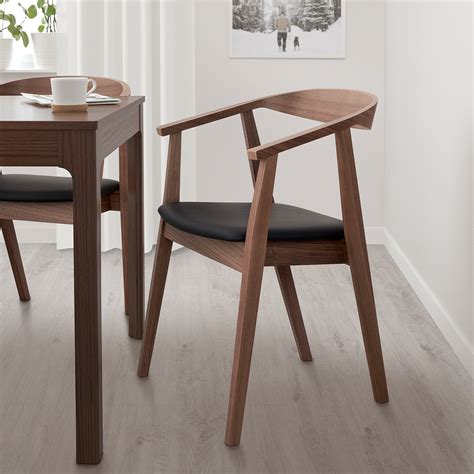 Stockholm Chair Walnut Effect Ikea