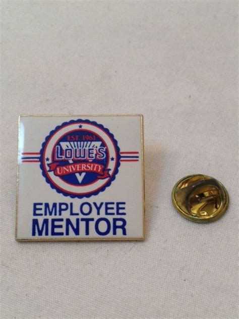 Lowes Employee Mentor Pin Etsy Mentor Etsy Pin