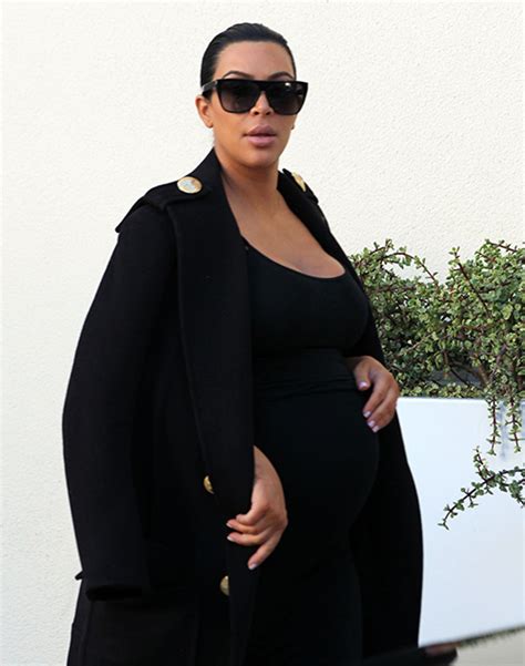 Kim Kardashian Prepares For Breech Birth Does Everything