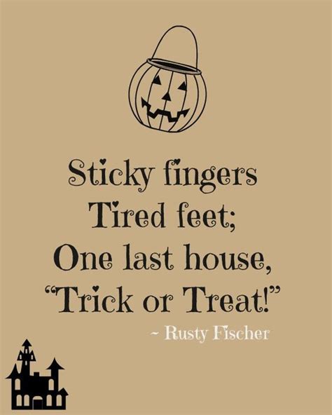 Trick Or Treat Happy Halloween Quotes Halloween Quotes Funny