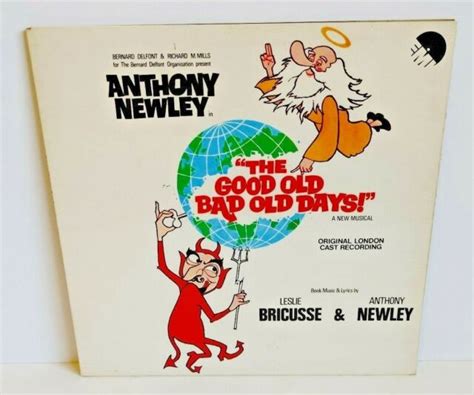 The Good Old Bad Old Days Original London Cast Recording Emi Records