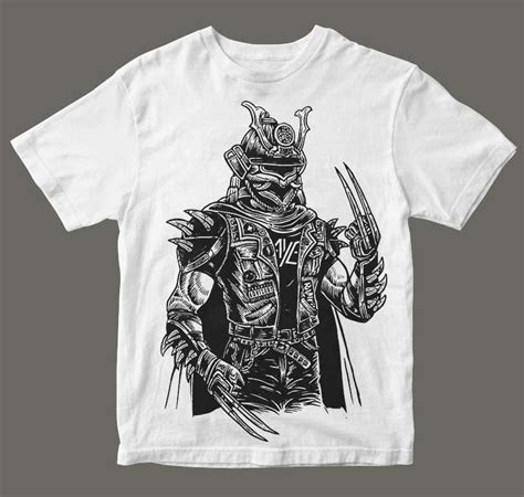 Find & download free graphic resources for t shirt design. Samurai Punk t shirt design