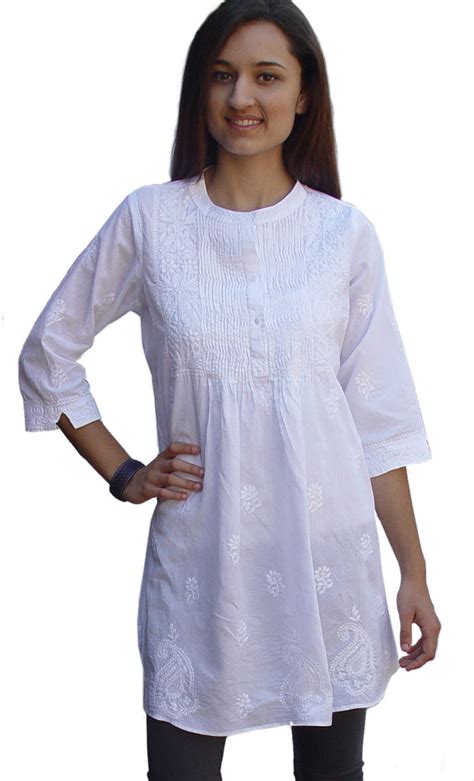 Womens Embroidered Tunics And Tunic Tops