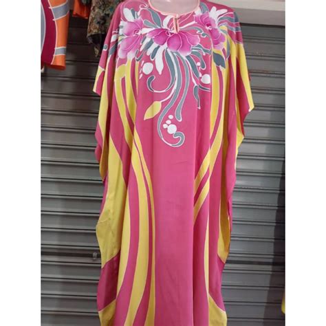 Baju batik model abaya untuk hijaber. BAJU KAFTAN LENGAN PANJANG | Shopee Malaysia