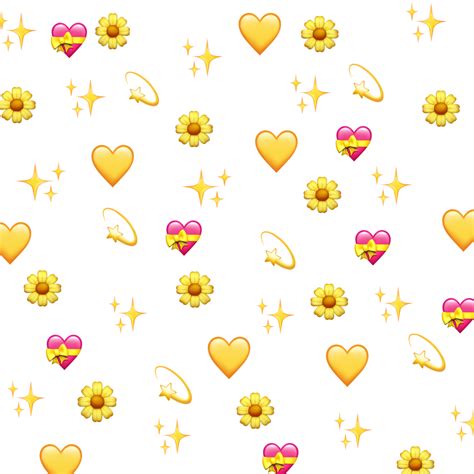 yellow wholesome wholesomememe heart heartemoji emoji... png image