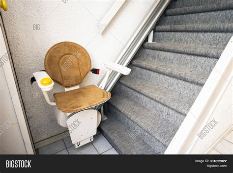 Automatic Stair Lift Image And Photo Free Trial Bigstock