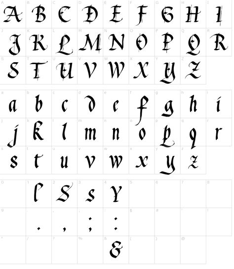 Derived from the gothic era dated back to the 12th century, however not based the gothic alphabet from the 4th century. Waters Gothic Font Download