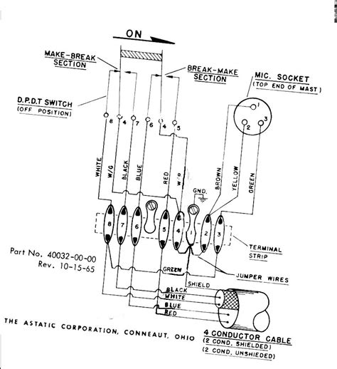 Astatic 575 M6 Wiring Diagram