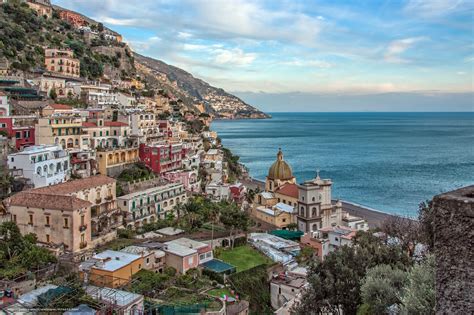 Download Wallpaper Positano Campania Italy Amalfi Coast Free Desktop