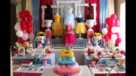 Cool Disney Princess Themed Party Ideas Youtube