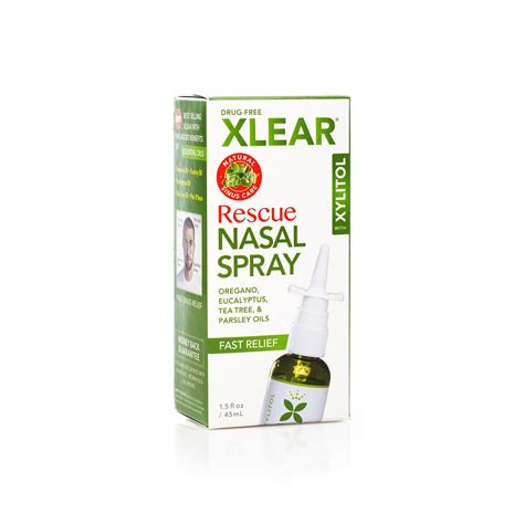 Fast before resorting to medication and pharmacueticals. Xlear Rescue