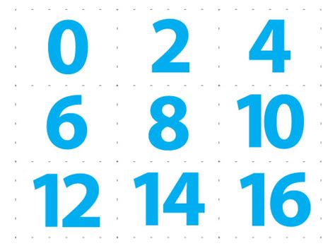 Bermain dan belajar menyebutkan angka 1 sampai 10 yuk! Angka 1-100 Dalam Garis Kotak Siap Print (Mudah di Potong ...