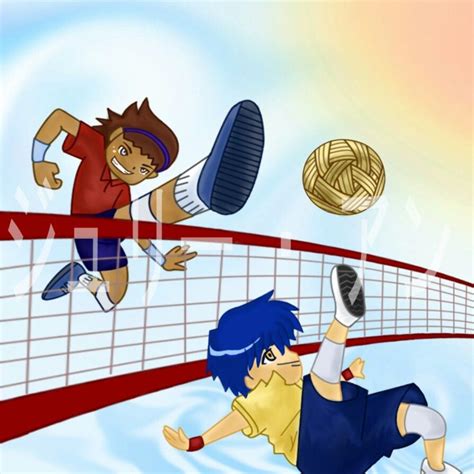 We present you huge collection of clipart in png formats. Cartoon Takraw | Olahraga