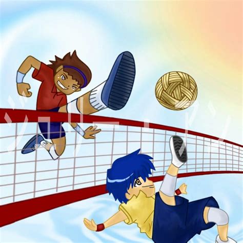 From wikimedia commons, the free media repository. Cartoon Takraw | Olahraga