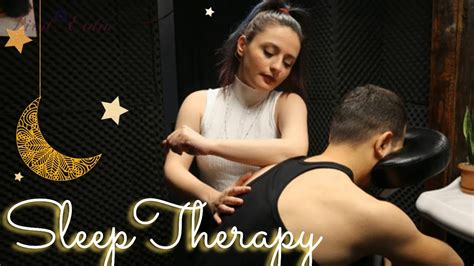 Asmr Chair Massage From Melek •attention Contains Extreme Relaxation Youtube