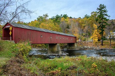 Iconic Covered Bridge To Close During Foliage Season Greenwichtime