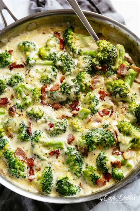 Brush both sides of fillets with dressing. Creamy Garlic Parmesan Broccoli & Bacon is a delicious broccoli recipe and side dish! Pan fried ...