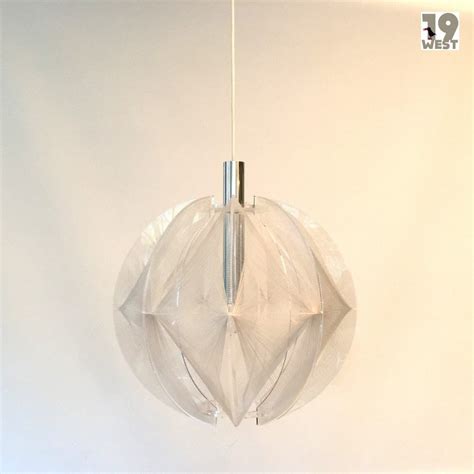 Swag Hanging Lamp By Paul Secon For Sompex 1970s 38226
