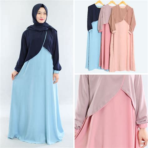 Beberapa model baju gamis sedang trend dengan tampilan terbaru dengan kombinasi warna. 35+ Ide Model Pergelangan Tangan Baju Gamis - Imtopsty Turvy