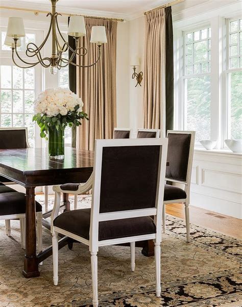 They work best in a contemporary setting, and that's exactly the style i'm going to be sharing with you today. Dark Brown Velvet French Square Back Chairs with Tan and ...