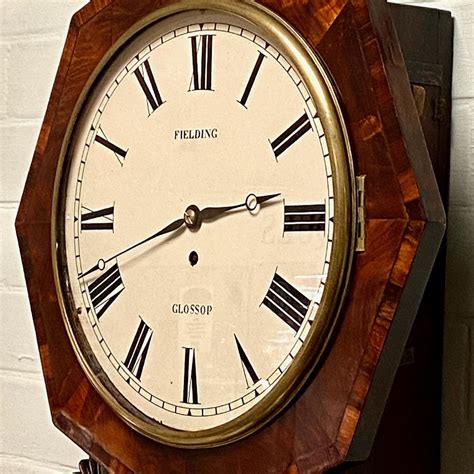 Victorian Fusee Drop Dial Wall Clock Wall Clocks Hemswell Antique