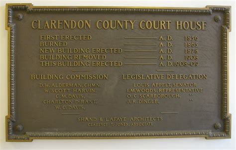 Clarendon County Us Courthouses