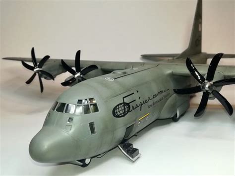 Scale Model Aircraft C 130 Hercules Etsy