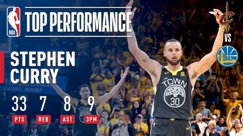 Stephen Curry Records Finals Record 9 Made 3pt Fg In Game 2 2018 Nba