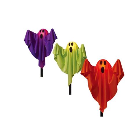 Way To Celebrate Ghost Lawn Stakes Outdoor Halloween Décor 55 Ft Set