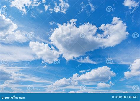 Amazing Cloudscape On The Sky Stock Photo Image Of Texture Light