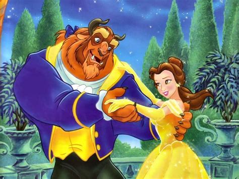 La Belle Et La Bete Dessin Animé Disney - d a walt disney la belle et la bete
