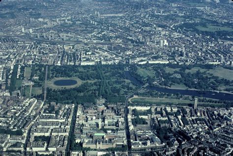 Central London From Above Hyde Park And South Kensington