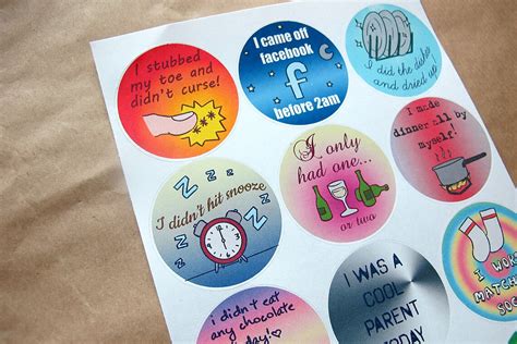 12 Adult Reward Stickers Etsy