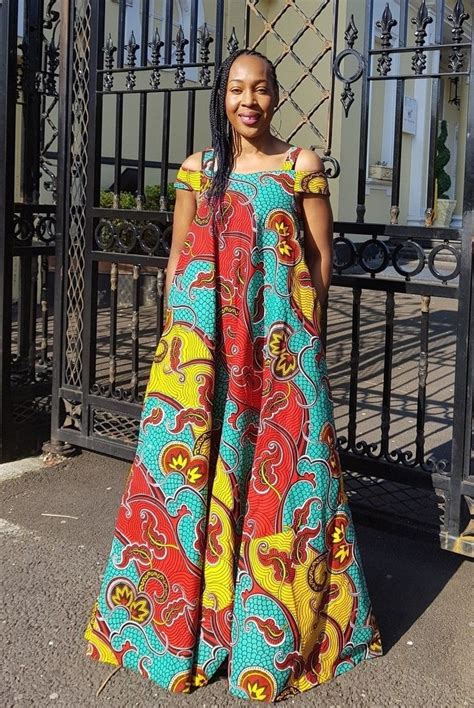 Maybe you would like to learn more about one of these? New in African Print Ankara Multicoloured Maxi Dress ...