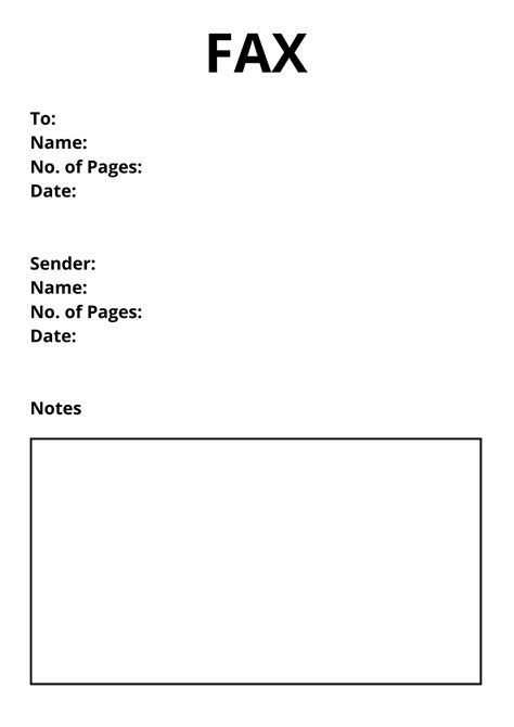 Urgent Fax Cover Sheet Template Printable In Pdf