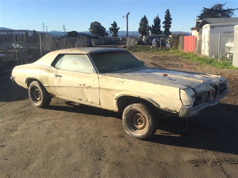 1970 Mercury Cougar Eliminator Project Competition Gold Great
