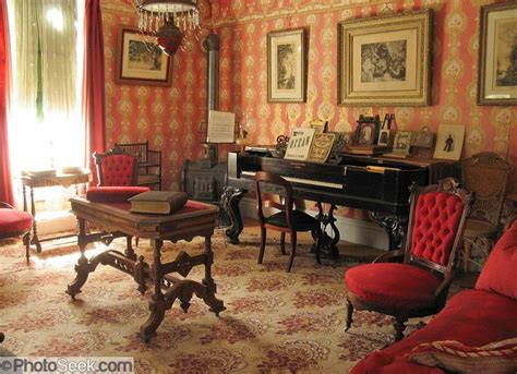 The Sedman House Was Built In 1873 This Victorian Era Living Room Is