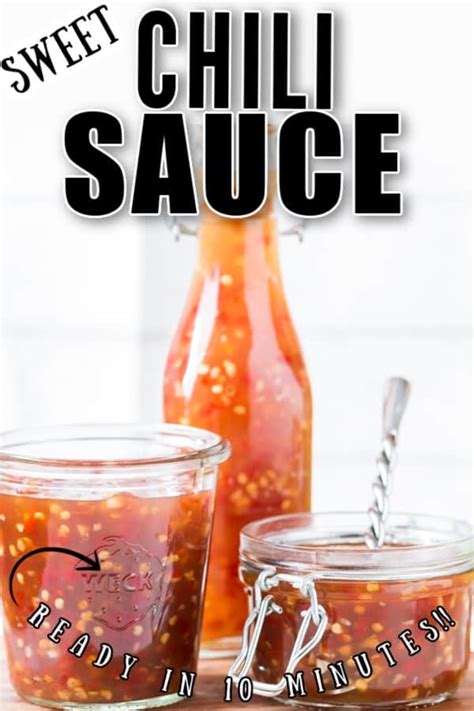 Irresistible Spicy Sweet Chili Sauce Recipe Currytrail