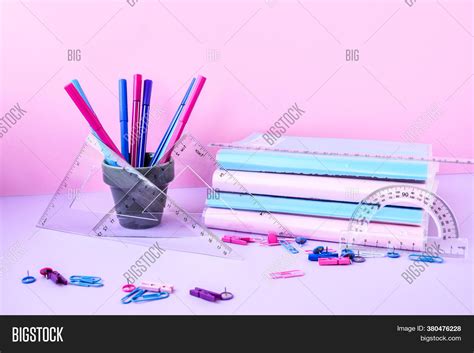 School Subject Books Image And Photo Free Trial Bigstock