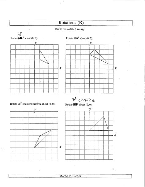 32 Rotations Worksheet 8th Grade Notutahituq Worksheet Information