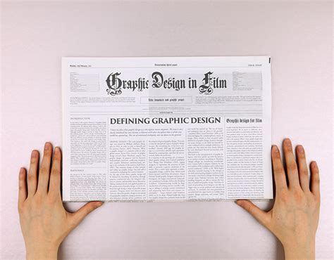 Graphic Design In Film Designed Thesis Dissertation Behance