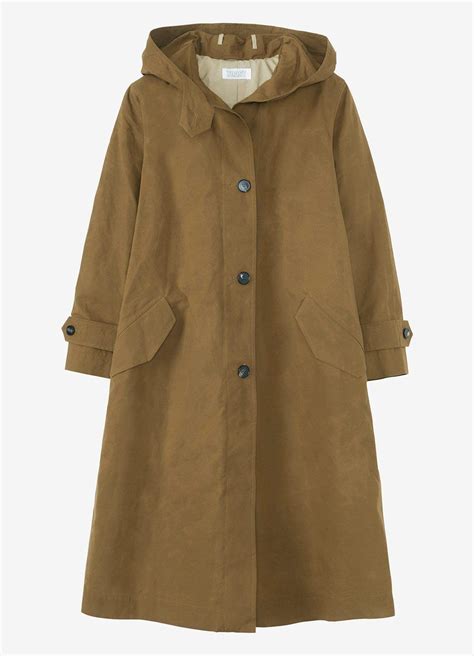 Waxed Cotton Coat By Toast Cotton Twill Jacket Twill Coat Suede Coat Cotton Coat Indigo
