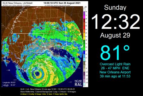 Weathersaver Nexrad Radar Screensaver By Mike Robinson