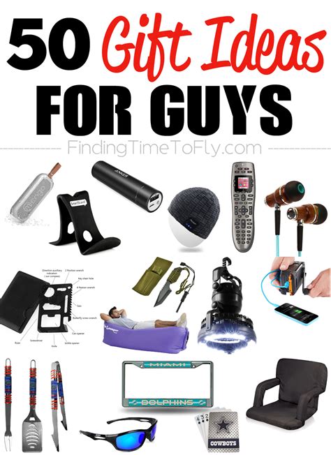 Maybe you would like to learn more about one of these? 50 Gifts for Guys for Every Occasion - Finding Time To Fly
