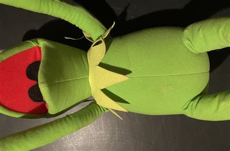 Vintage Nanco Kermit The Frog Plush Jim Henson Stuffed Muppet Poseable